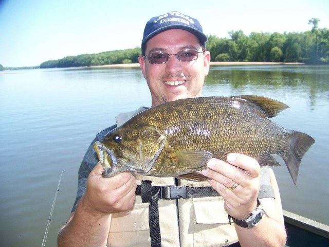 Bass fishing in WI